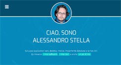 Desktop Screenshot of alessandrostella.it