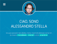 Tablet Screenshot of alessandrostella.it